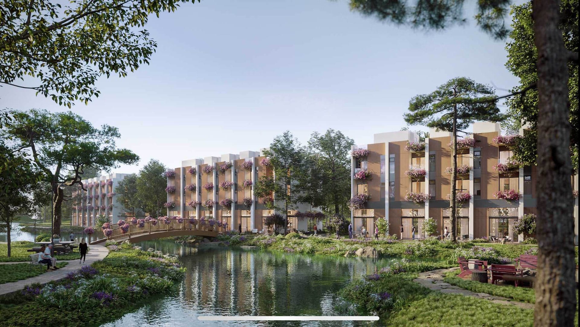 Phân khu đô thị hiện đại tại Alluvia City