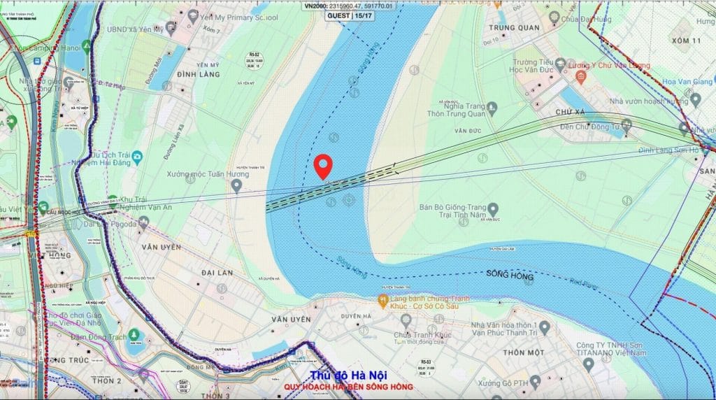 Vành đai 3.5 - Tuyến giao thông huyết mạch tại Alluvia City 8 Alluvia City ngay gần cầu Ngọc Hồi