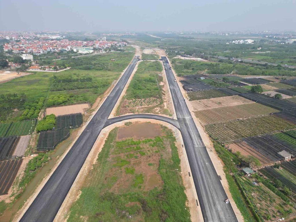 Vành Đai 4 - Dự án Kết Nối Hưng Yên, Hà Nội, Bắc Ninh 3 Vành đai 4 Hà Nội sau 15 tháng thi công