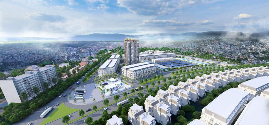 Sông Hồng và Tiềm Năng Phát Triển Bất Động Sản tại Hưng Yên 4 Phối cảnh dự án Sông Hồng Diamond City