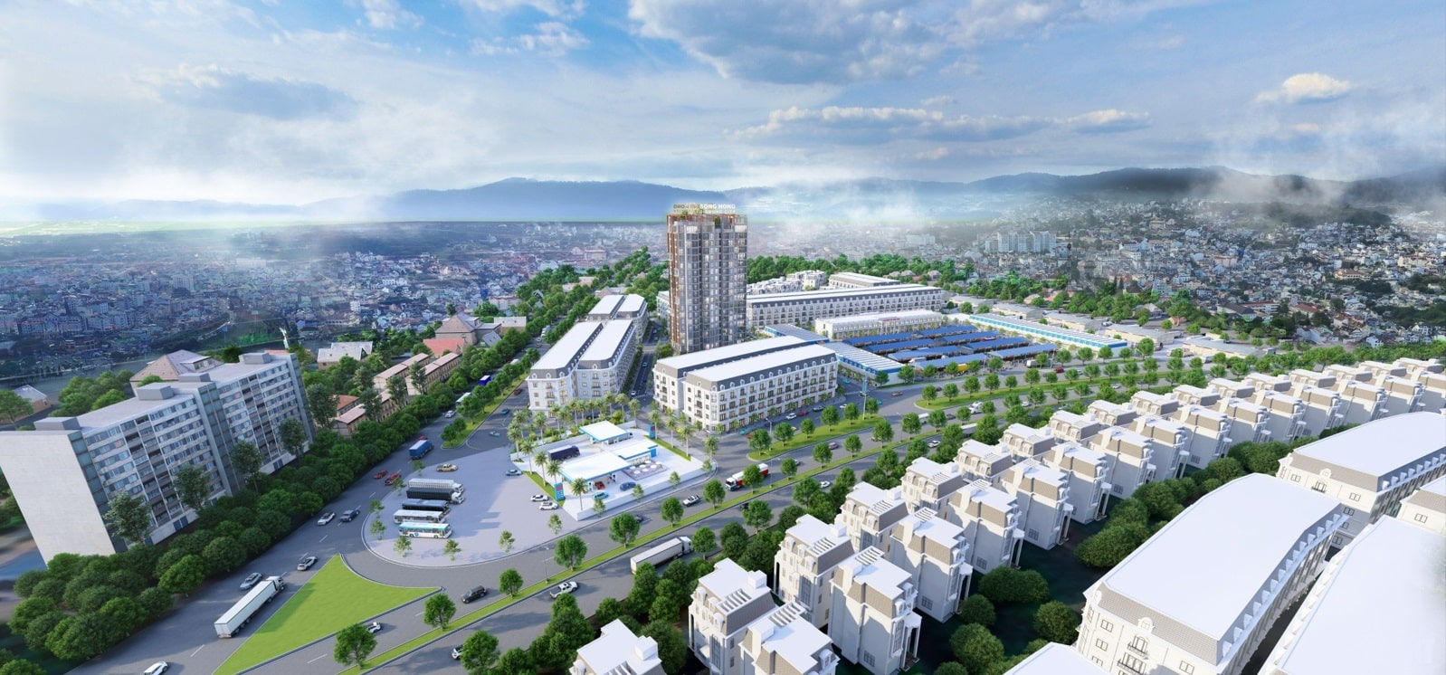 Phối cảnh dự án Sông Hồng Diamond City