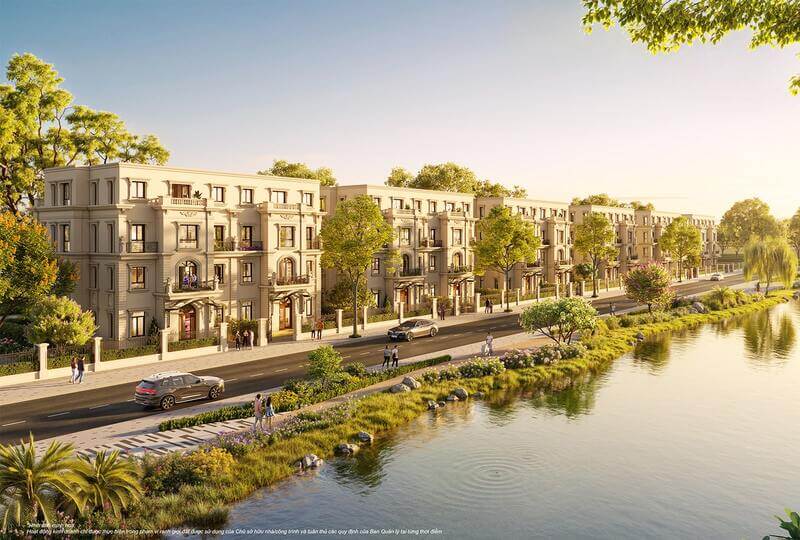 The Fullton Vinhomes Ocean Park 3 - Chủ đầu tư Capitaland 6 Thiết kế biệt thự song lập tại The Fullton
