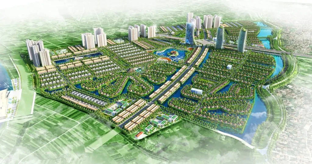 Phối cảnh tổng thể dự án Alluvia City - Phát triển bởi Xuân Cầu Holdings