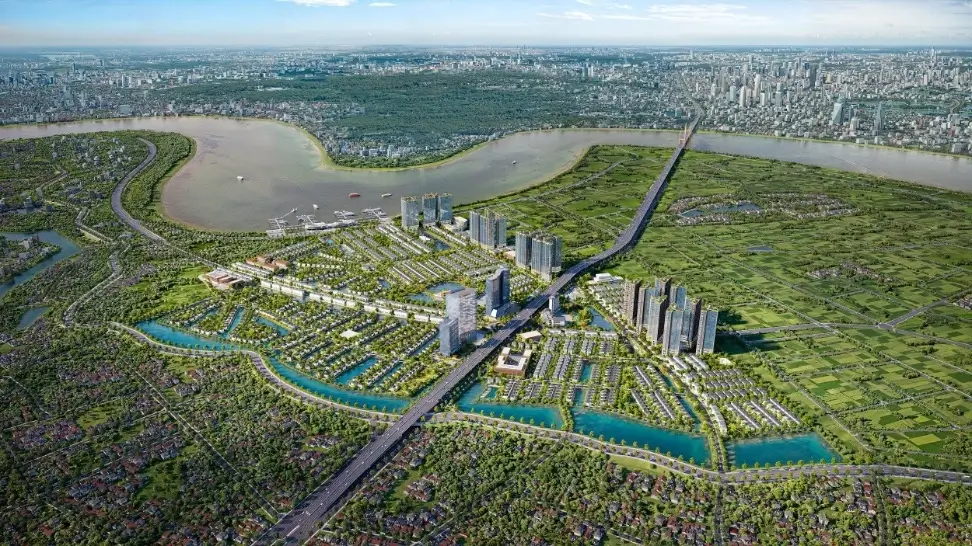 Thành phố bên sông Hồng: Mô hình đô thị bền vững tiên phong 2 Alluvia City nương theo bờ sông Hồng, hứa hẹn trở thành dự án thành phố bên sông kiểu mẫu hiện nay