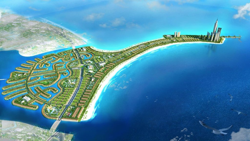 Đầu tư Vinhomes Cần Giờ: Đón đầu cú hích từ siêu dự án Cầu Cần Giờ 2 Phối cảnh dự án Vinhomes Green Paradise Cần Giờ HCM