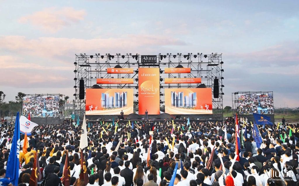Chung cư Alumi | Căn hộ khoáng nóng cao cấp tại Alluvia City 26 Sự kiện Kick Off dự án Alumi quy tụ hơn 6.000 chuyên viên kinh doanh