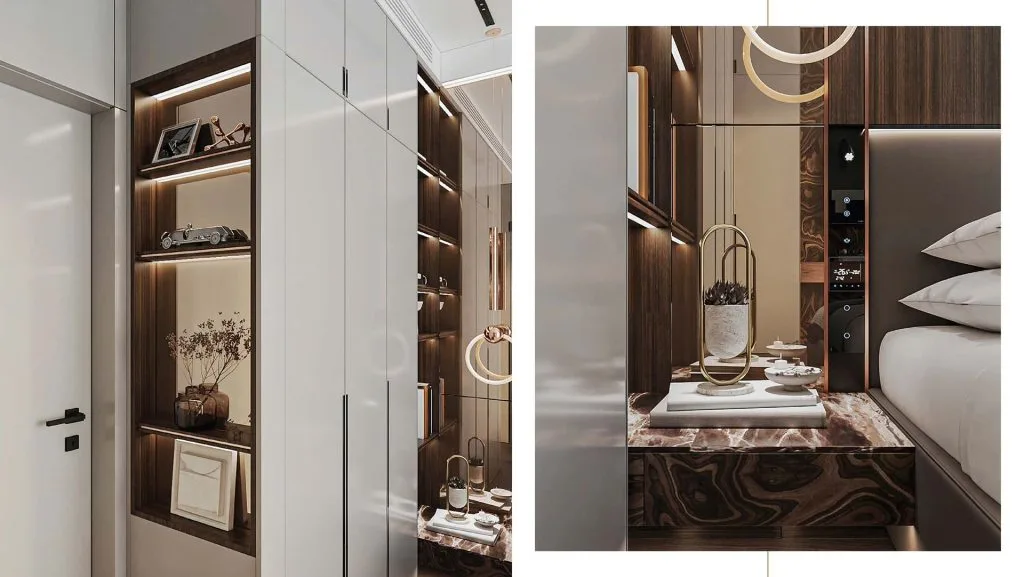 Nội thất mang tính hiện đại tại Alumi