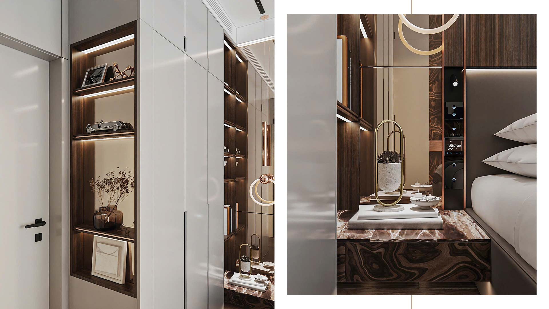 Nội thất mang tính hiện đại tại Alumi Premium