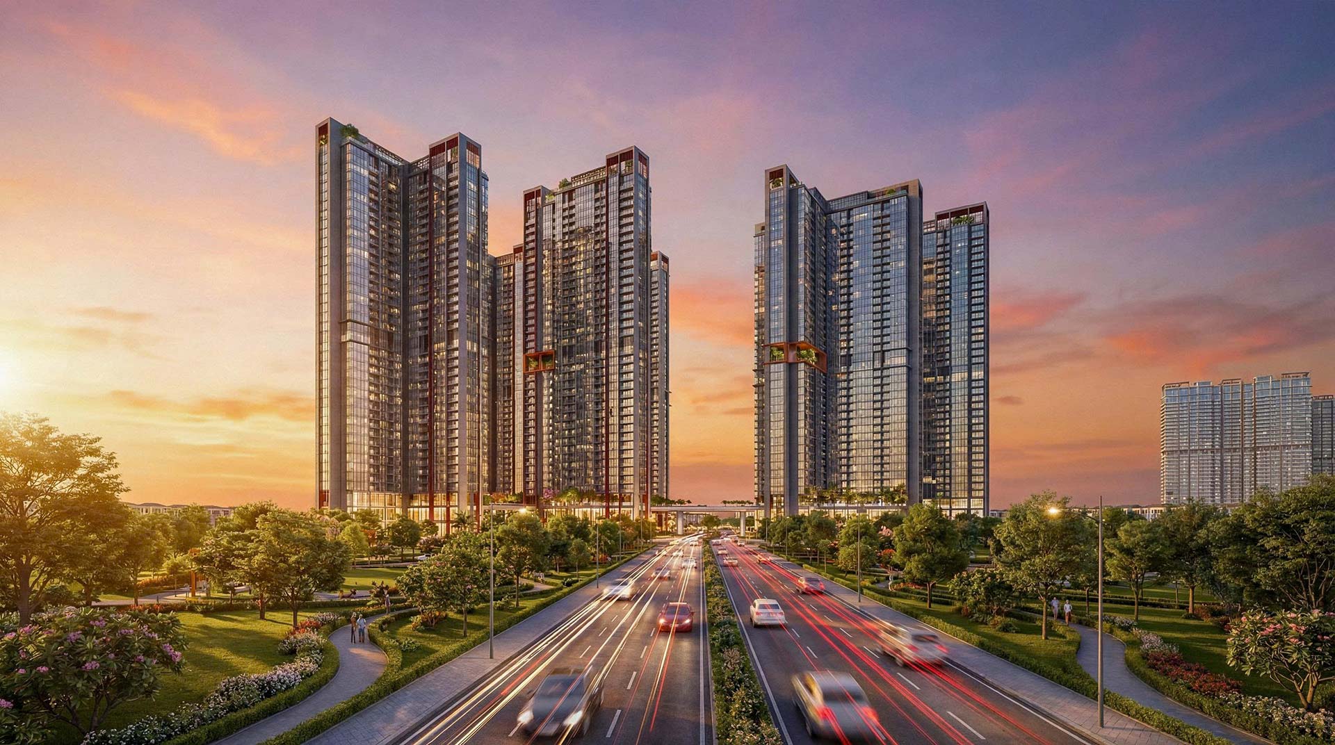 Chung cư Alumi | Căn hộ khoáng nóng cao cấp tại Alluvia City 1 Phối cảnh tòa căn hộ khoáng nóng Alumi tại Alluvia City