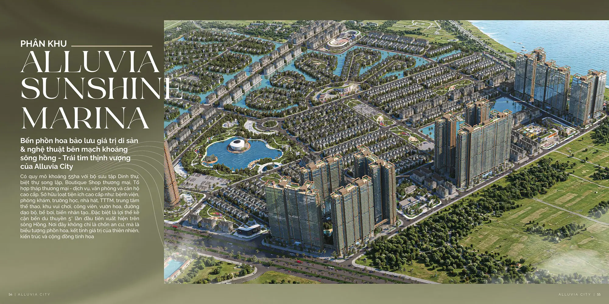 Alluvia Sunshine Marina - Bến phồn hoa bảo lưu giá trị di sản
