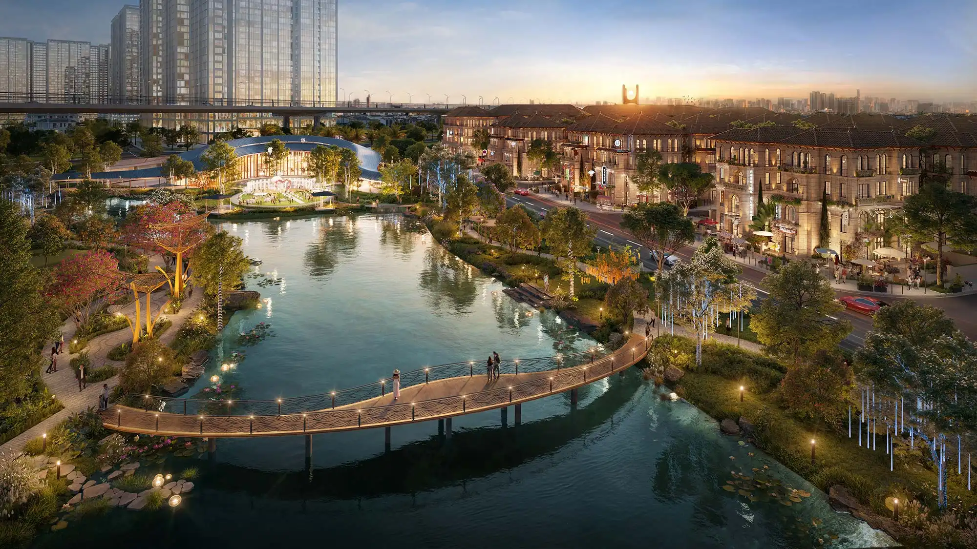Không gian dạo bộ ven nước kết hợp kiến trúc ánh sáng và cảnh quan xanh quanh Alluvia Gallery Không gian dạo bộ ven nước kết hợp kiến trúc ánh sáng và cảnh quan xanh quanh Alluvia Gallery