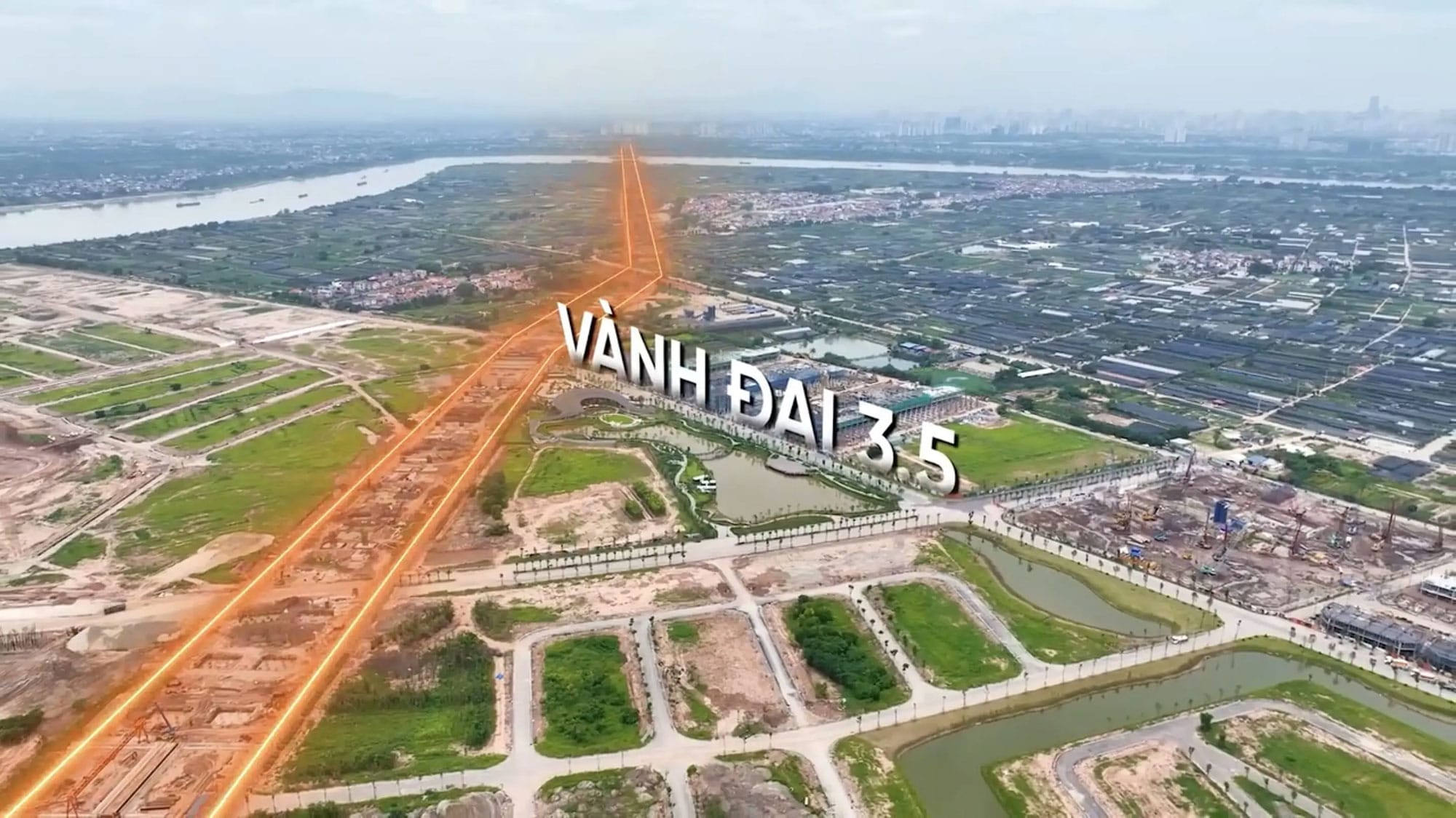Tiến độ vành đai 3.5 chạy qua dự án Alluvia City